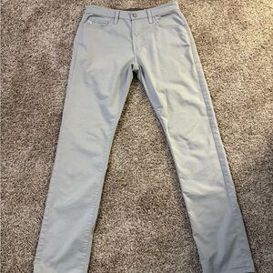 AG Adriano Goldschmied Light Gray/Blue Men's Pants